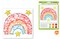 DIY Krafty Kids Rainbow Summer String Art Kit Kids Beginner Craft
